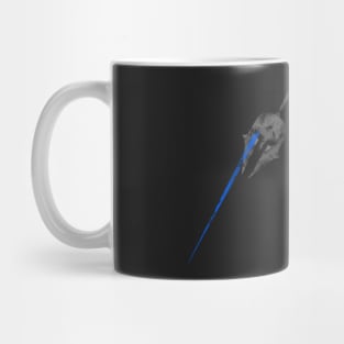 Spartan blue stripe Mug